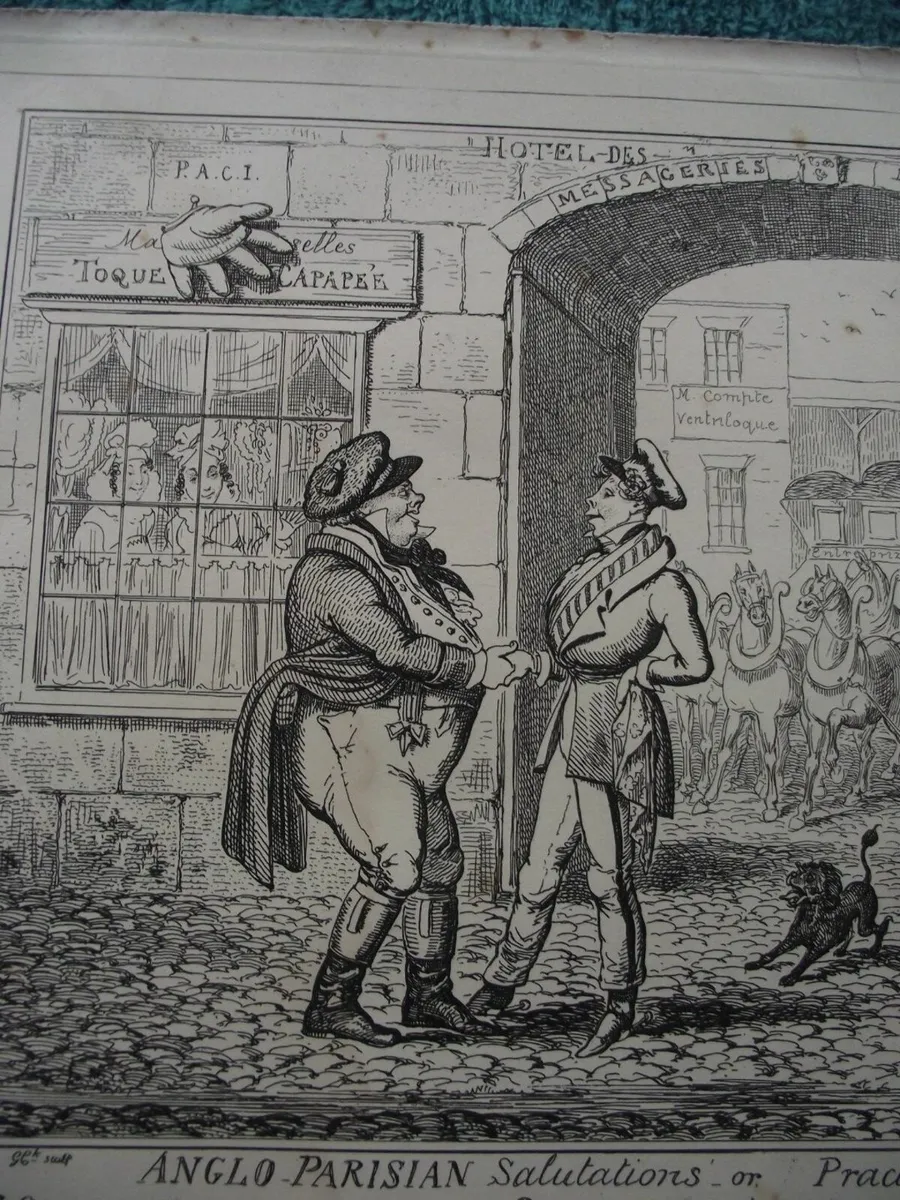 2 x Mid 19th Cent. Engravings by Cruikshank - Image 4