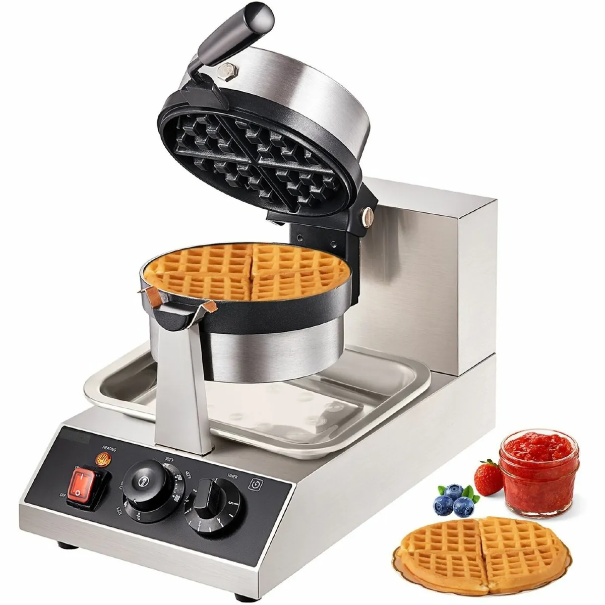 Donut Waffle Maker – Commercial Electric Oven - Image 4