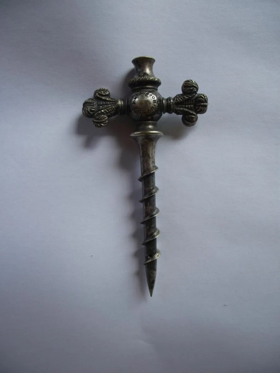 Antique silver plate champagne tap - Ca.1890's - Image 1
