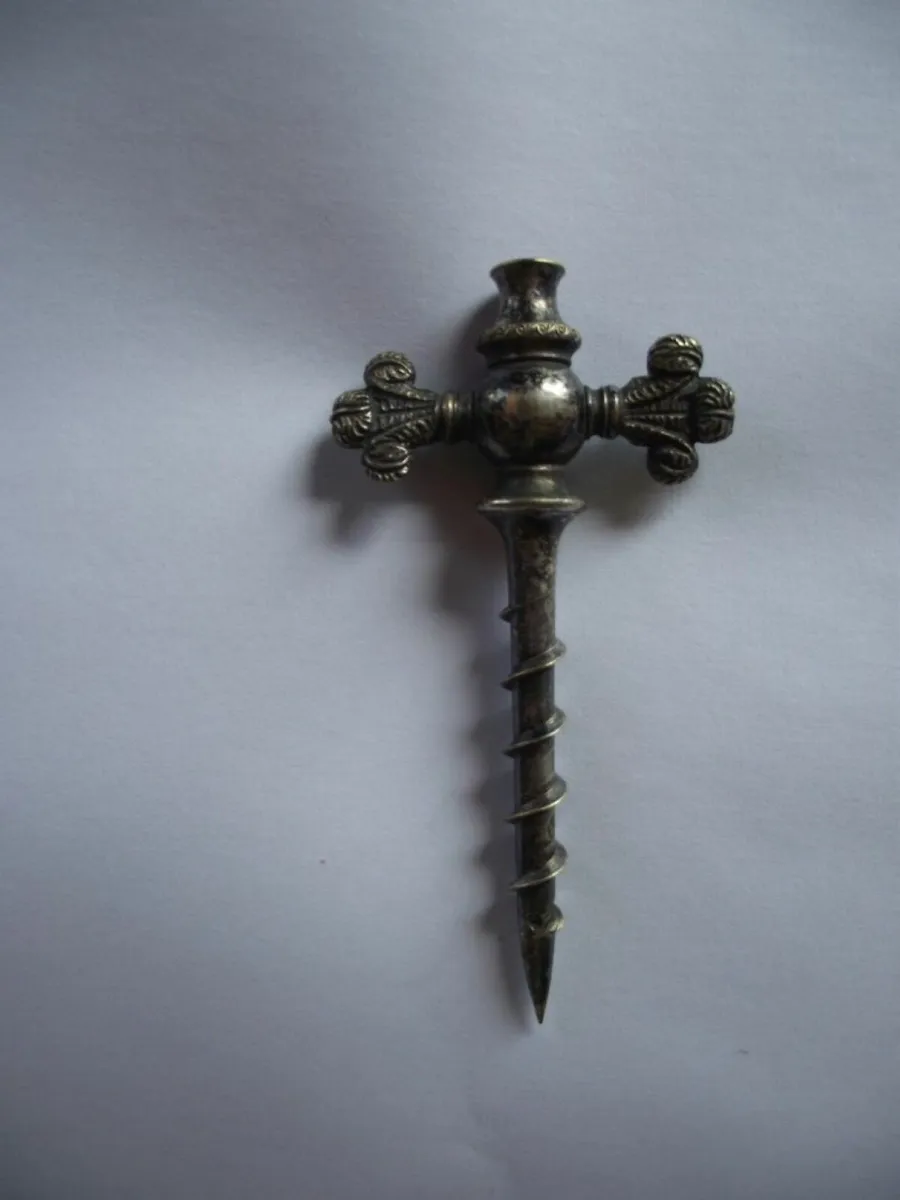 Antique silver plate champagne tap - Ca.1890's - Image 2