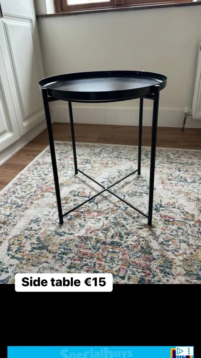 Black as new side table - Image 1