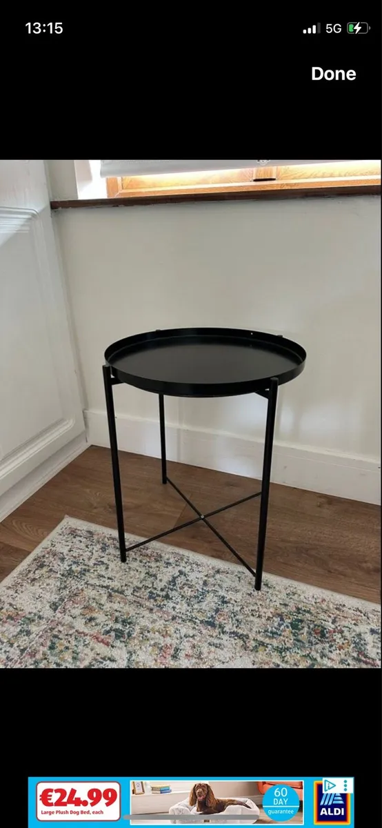 Black as new side table - Image 2
