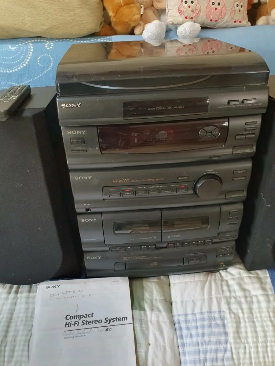 Sony compact hi.fi stereo system - Image 3