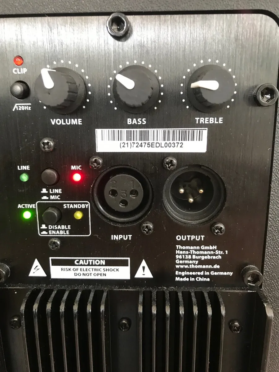 Active pa speaker the box 110a - Image 1