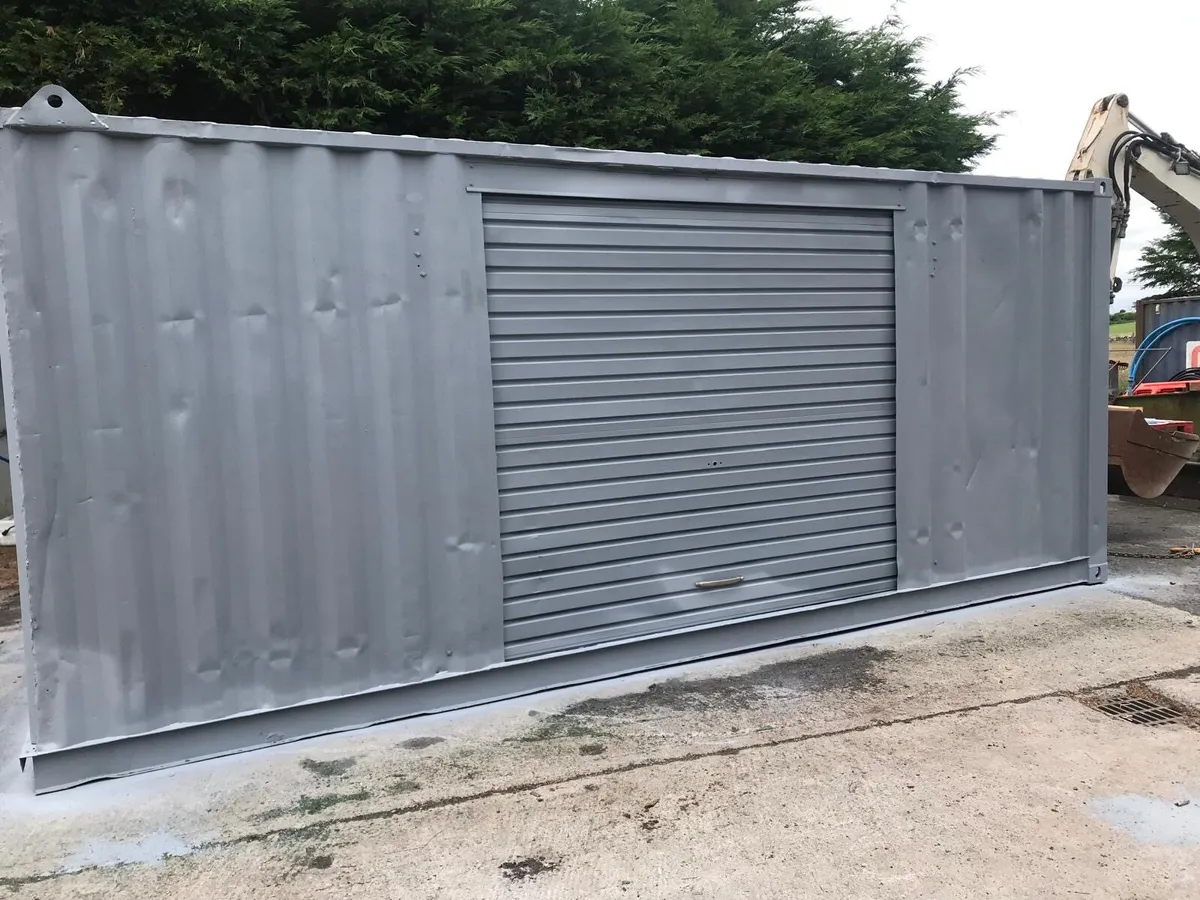 20ft Container Manual Roller Door - Image 1