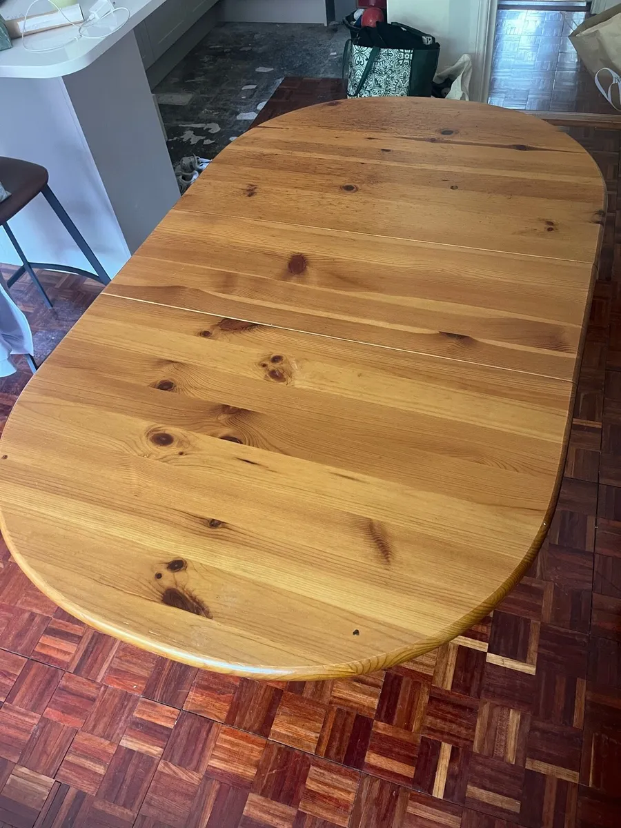 Wooden Kitchen Table Collapsable - Image 1
