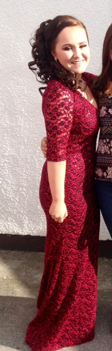 Sequin red dress - Image 4