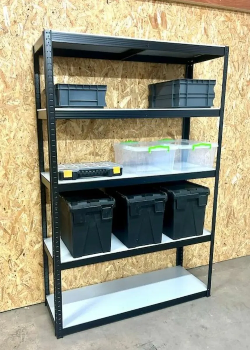 Black Boltless Shelving - Image 2