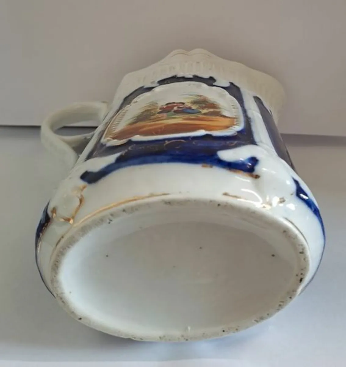 Vintage cobalt blue pitcher - Image 4