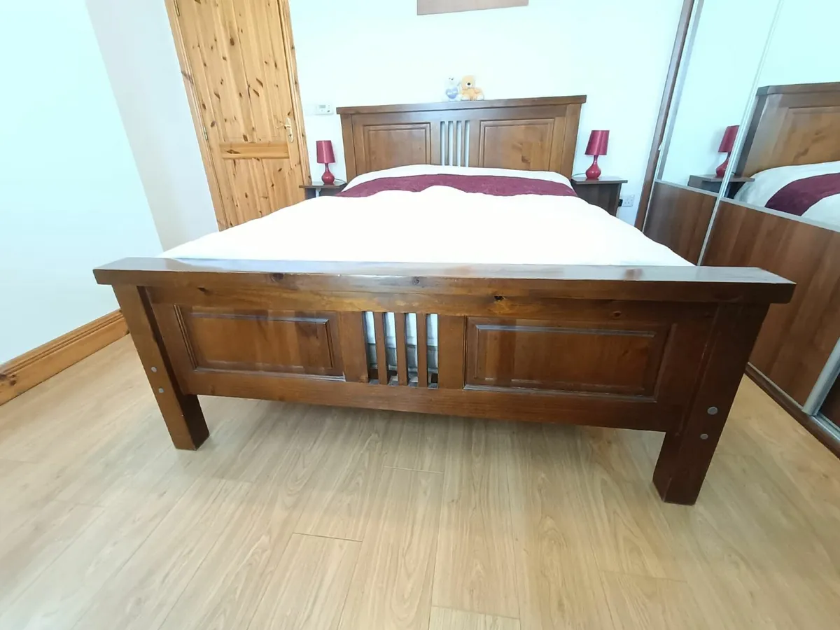 King Size Bed - Frame only - Image 1