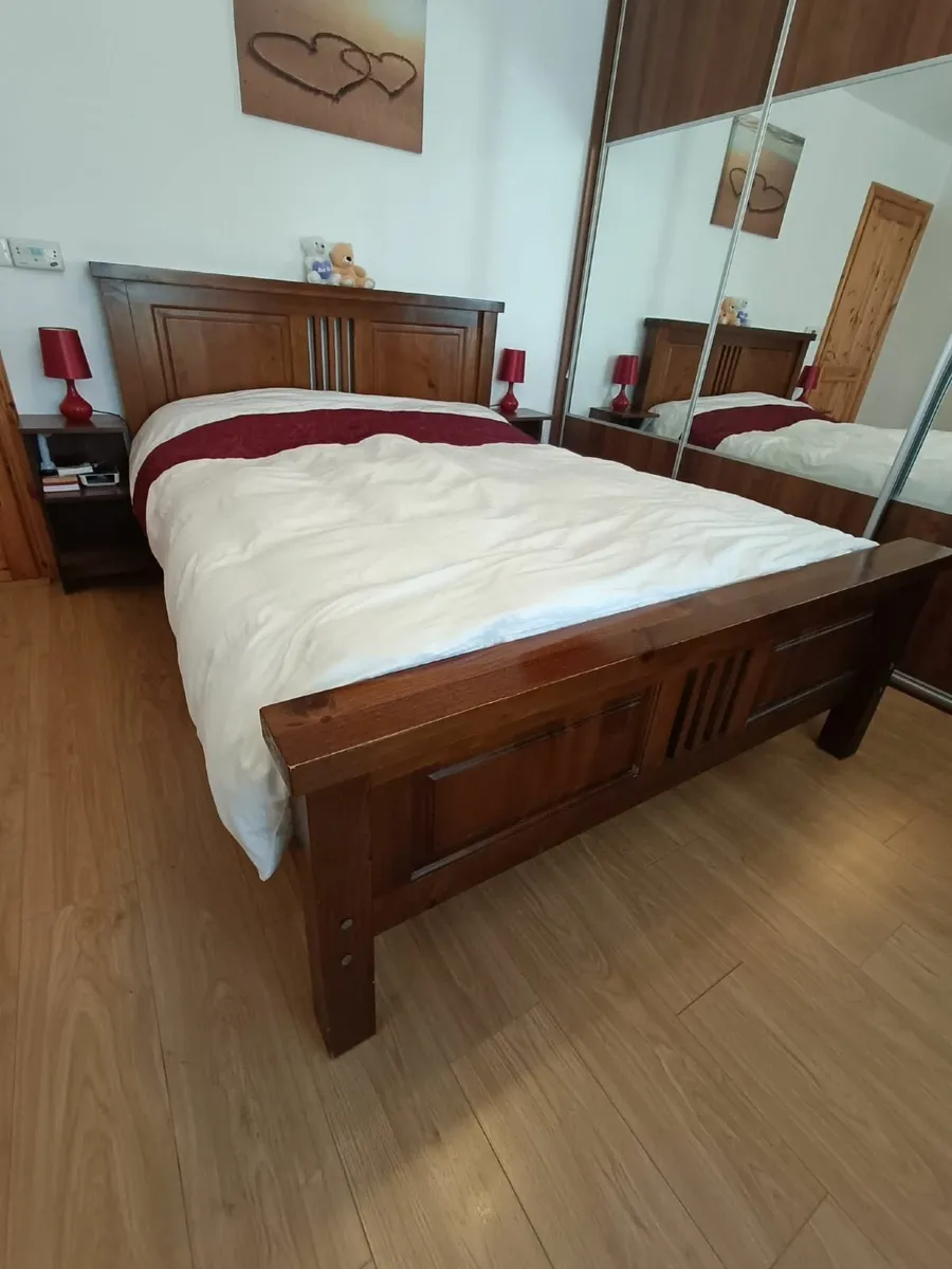 King Size Bed - Frame only - Image 4