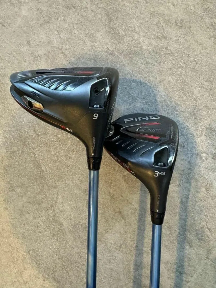 Ping G410 Driver Fairway Wood 1W 3W Set - Image 1