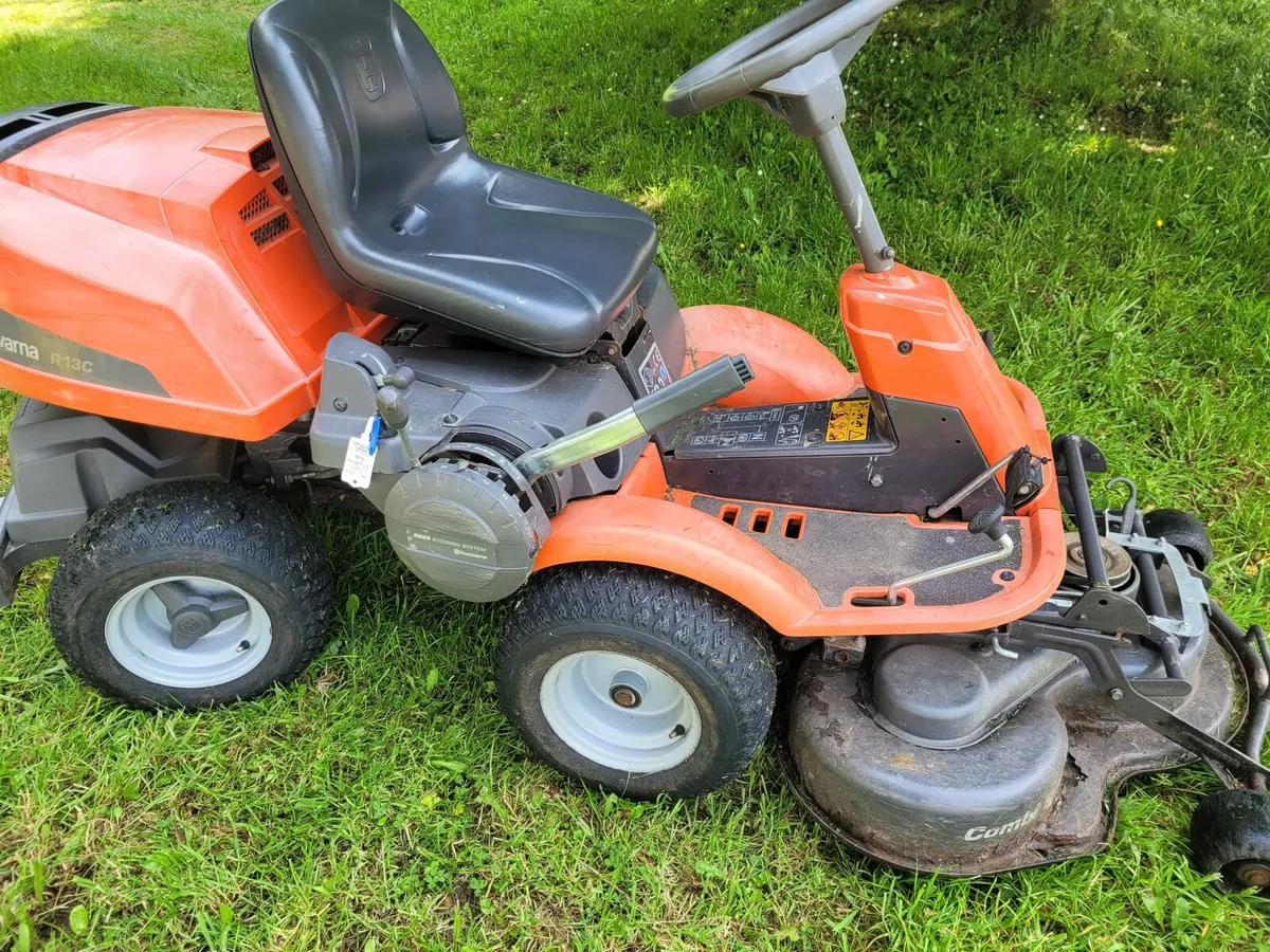 Husqvarna  front deck rider mower - Image 1