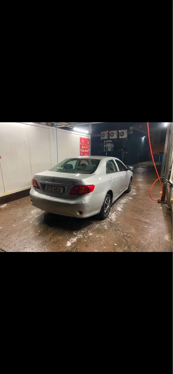 2007 Toyota Corolla saloon 1.4 d4d - Image 3