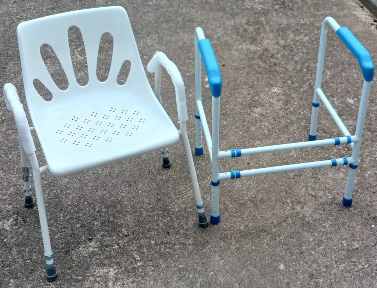 Shower Chair & Bathroom Safety Frame - Image 1