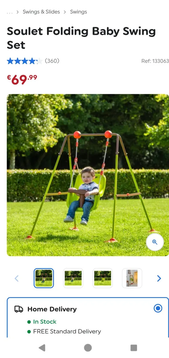 Baby swing - Image 3