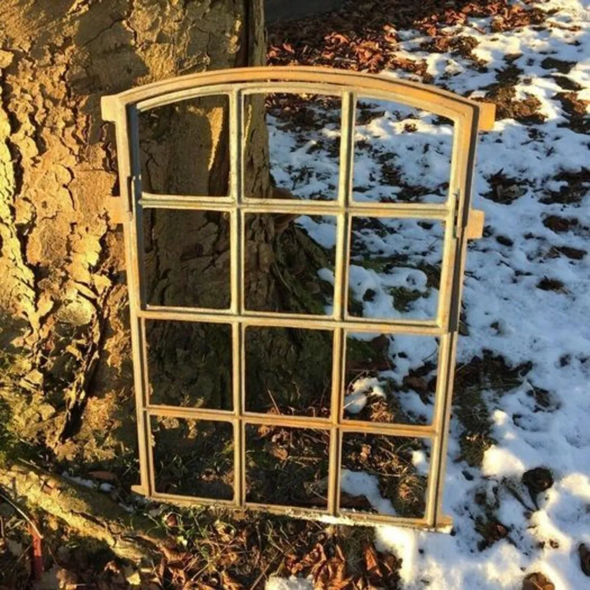Iron Window Wall Patio Garden House Antique Garage - Image 1