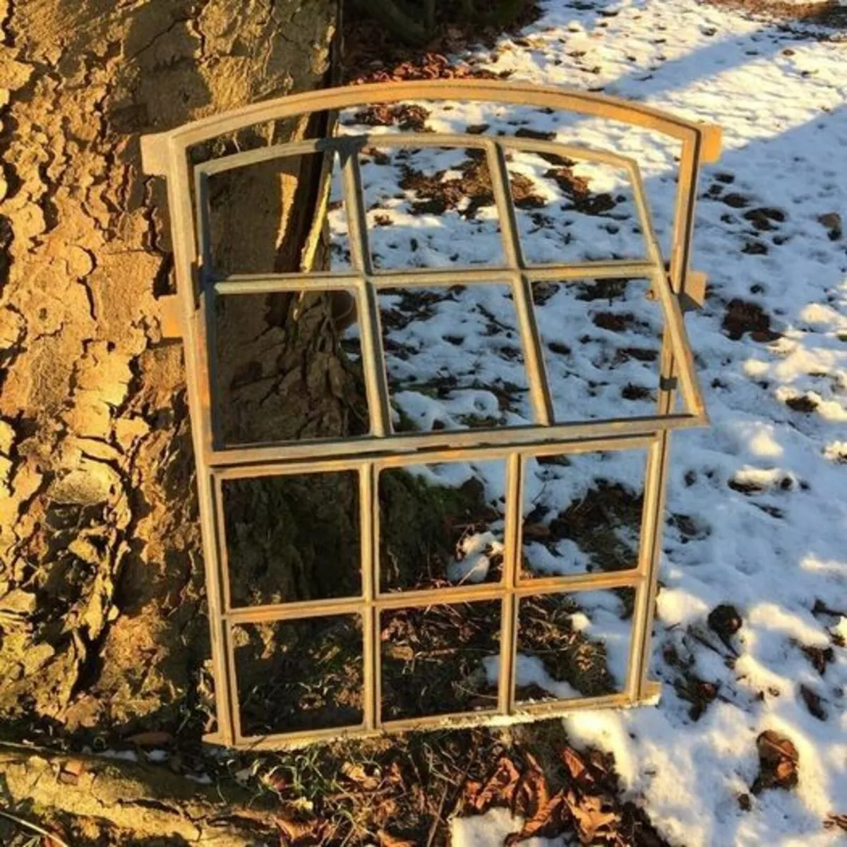 Iron Window Wall Patio Garden House Antique Garage - Image 2