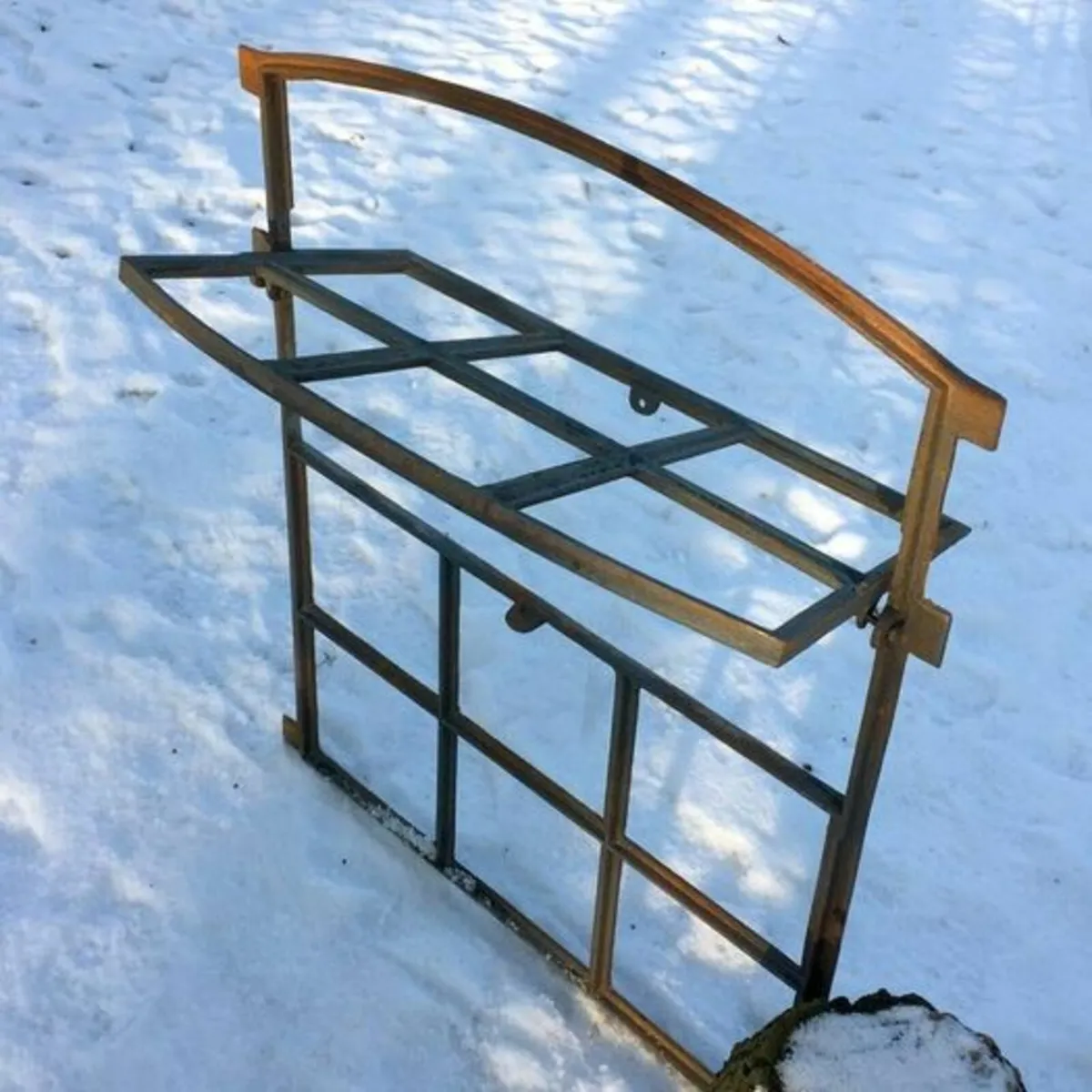 Iron Window Wall Patio Garden House Antique Garage - Image 3