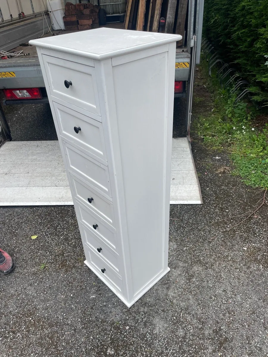 Tall locker / tall boy chest unit - Image 3