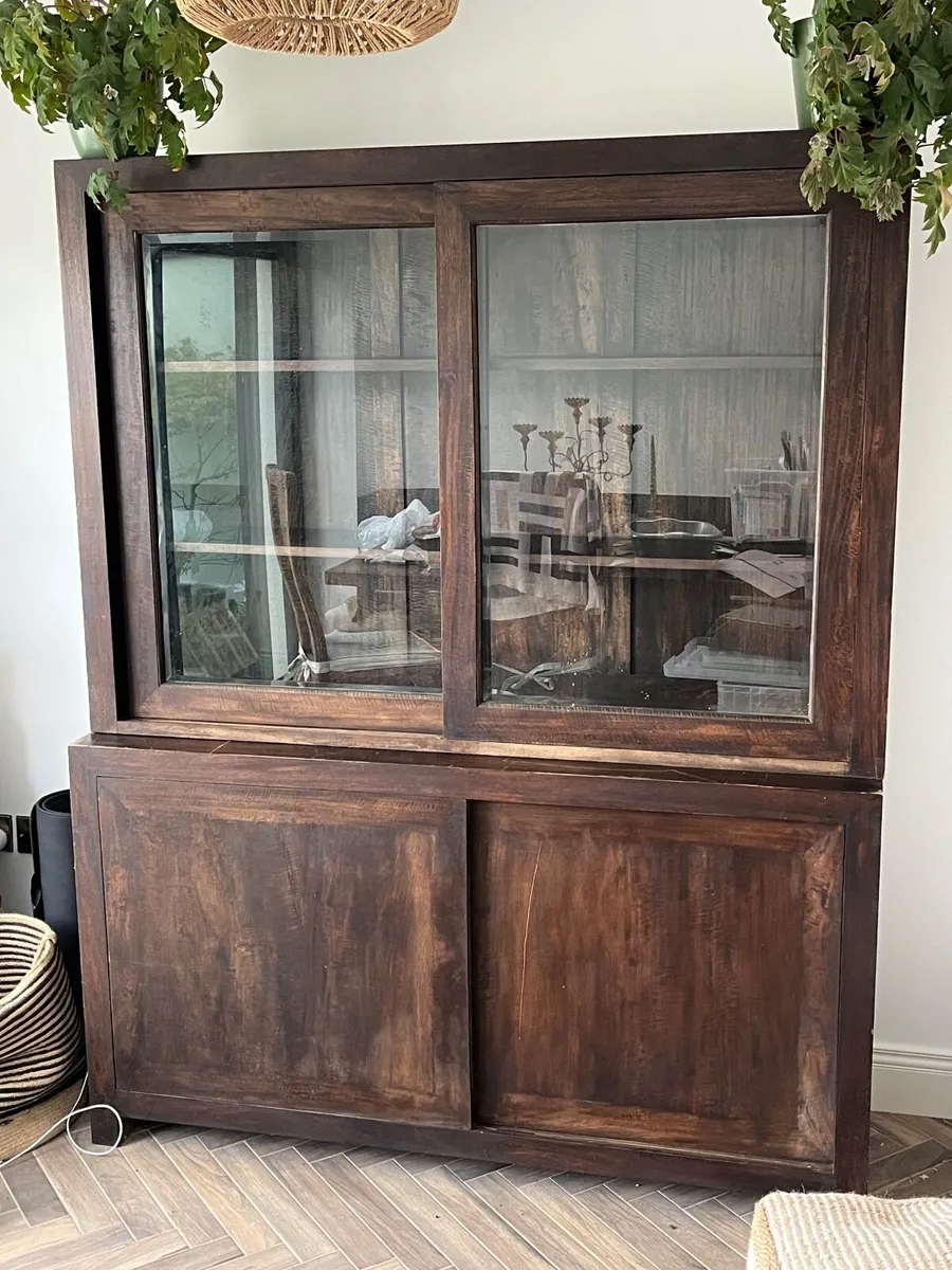 Solid mango wood dresser