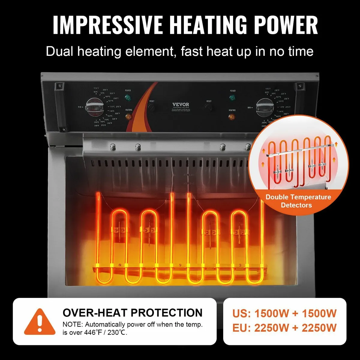Commercial Electric Deep Fryer 20L 3000W Dual Heat - Image 2