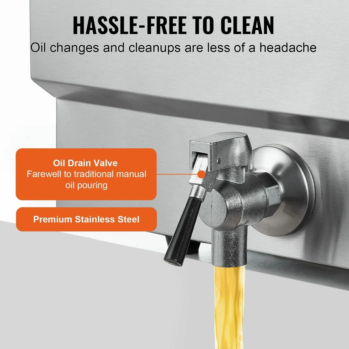 Commercial Electric Deep Fryer 20L 3000W Dual Heat - Image 3