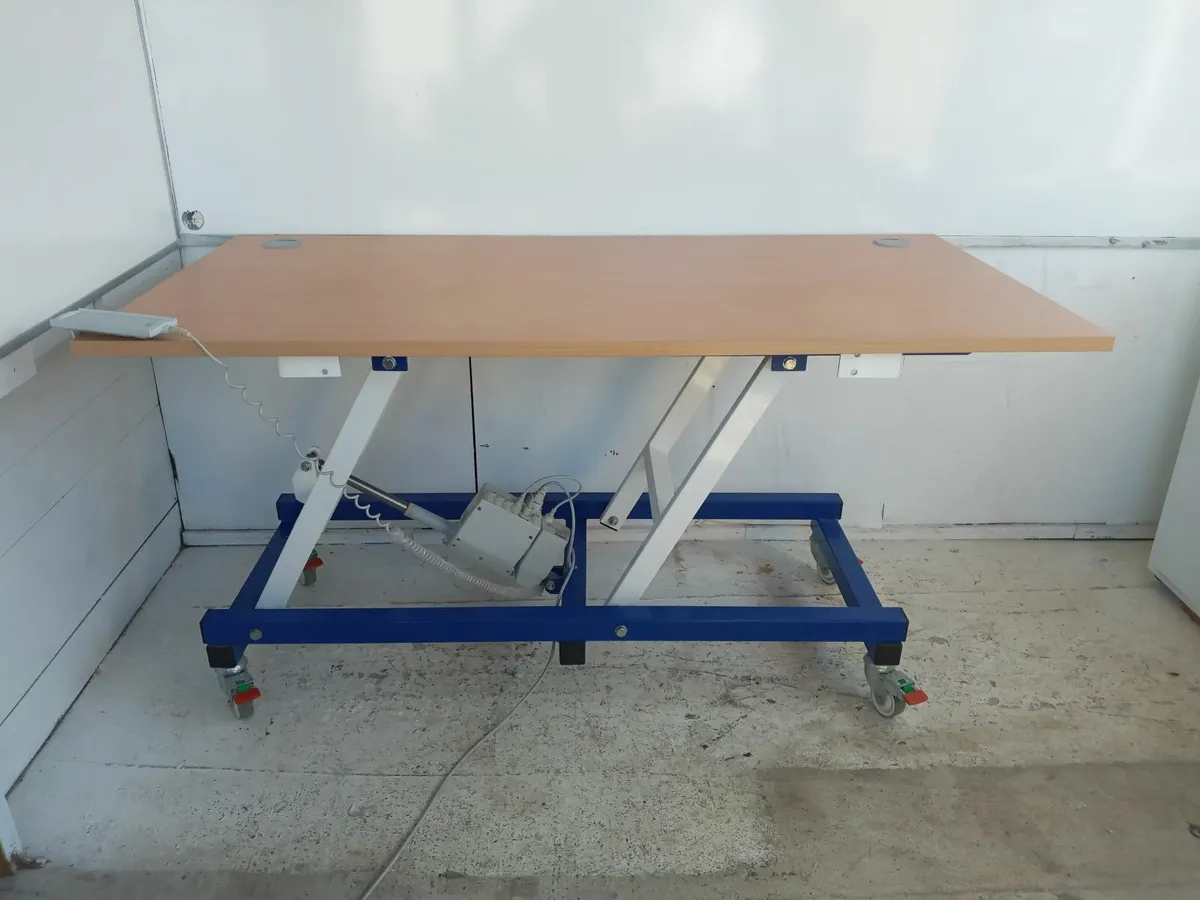 Delivery - Height Adjustable Work Bench Electric - Image 3