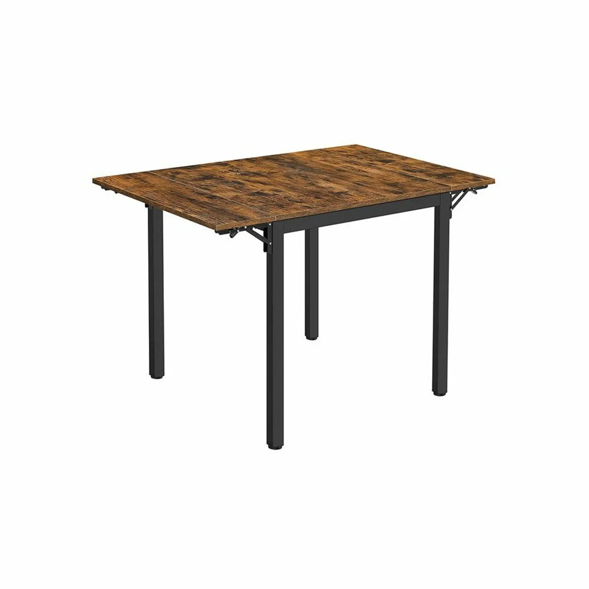 Industrial style kitchen table foldable for 4 peop - Image 1
