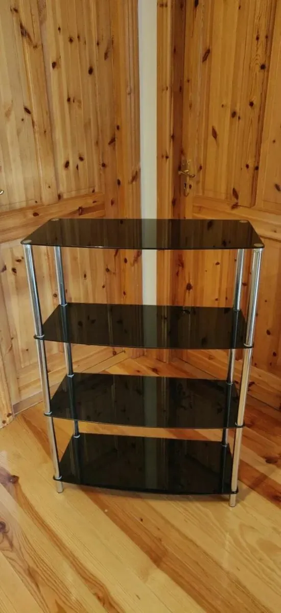 Glass shelved Unit
