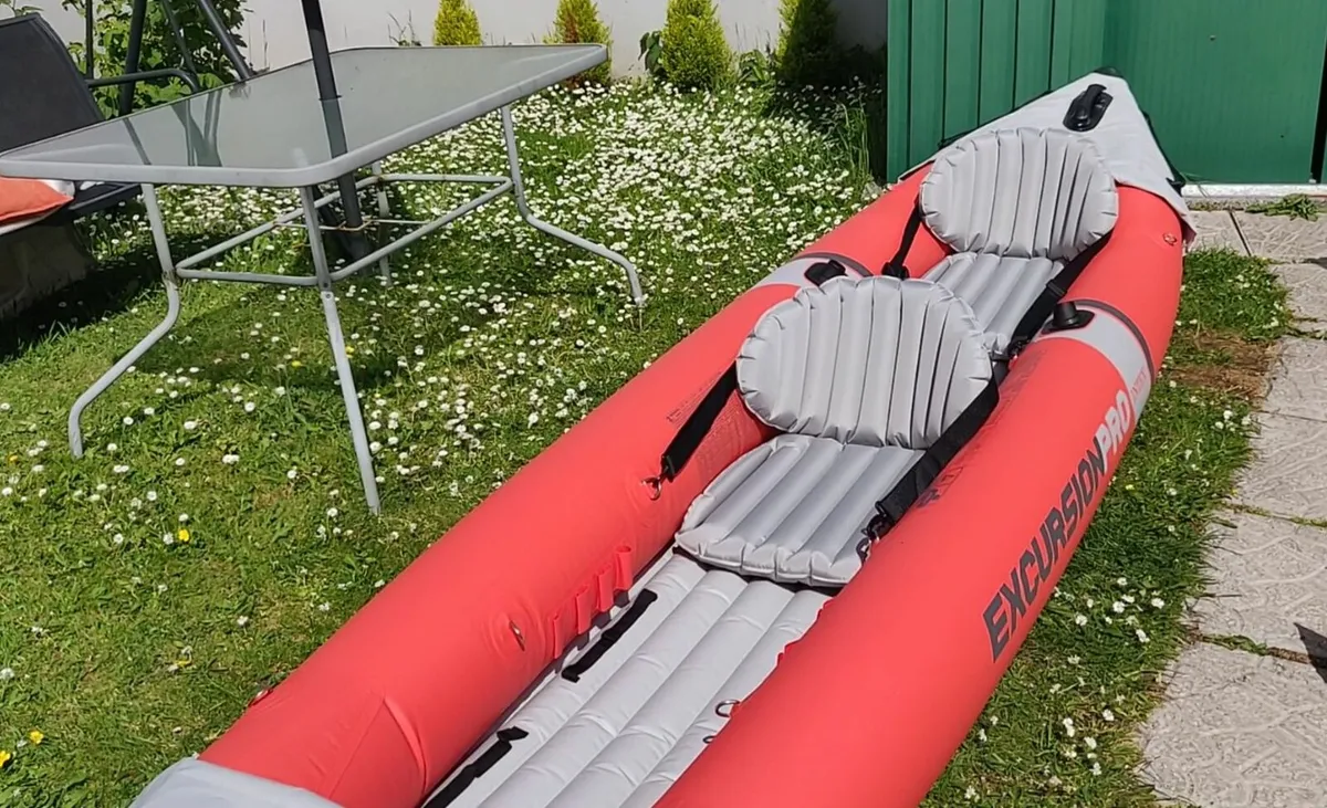Intex Excursion Pro Kayak, 2-Person Inflatable - Image 2