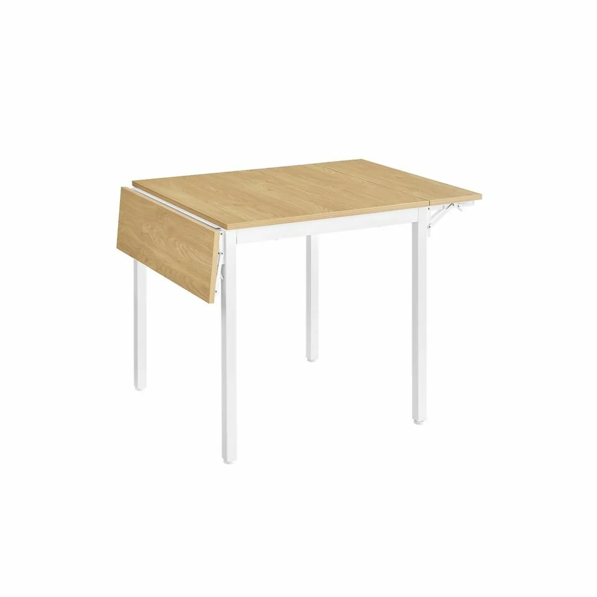 Foldable Dining Table for 4 People Space-Saving, S - Image 1
