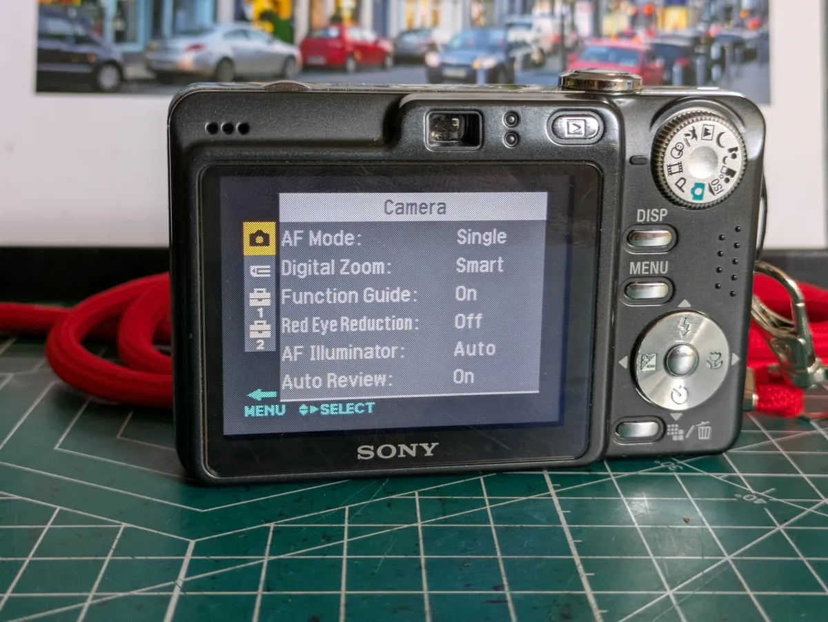 📸 Sony Cybershot W55 7MP CCD 🌈 Carl Zeiss lens💥 - Image 4