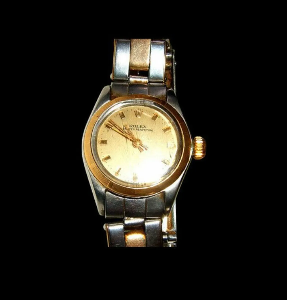 Authentic Vintage Rolex Ladies Oyster Watch - Image 2