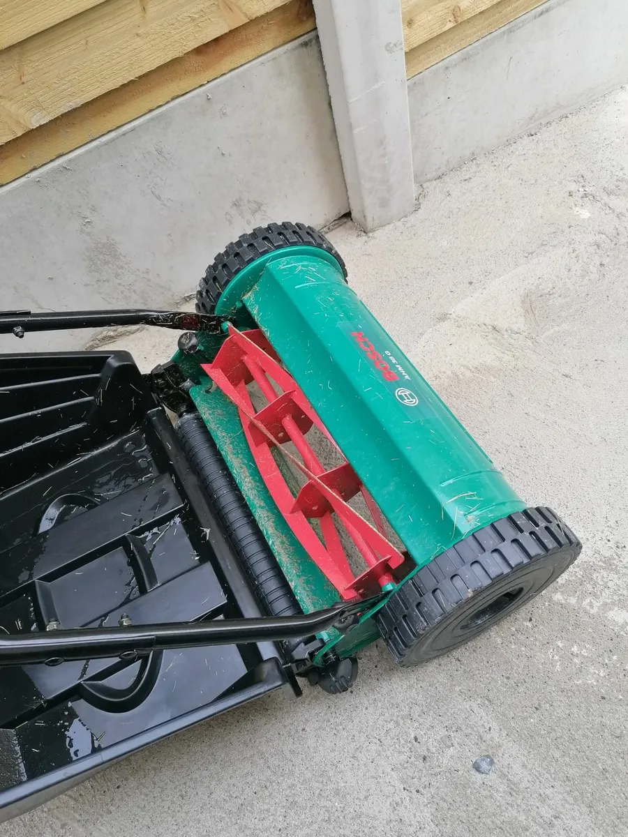 Bosch Manual Lawn Mower - Image 1