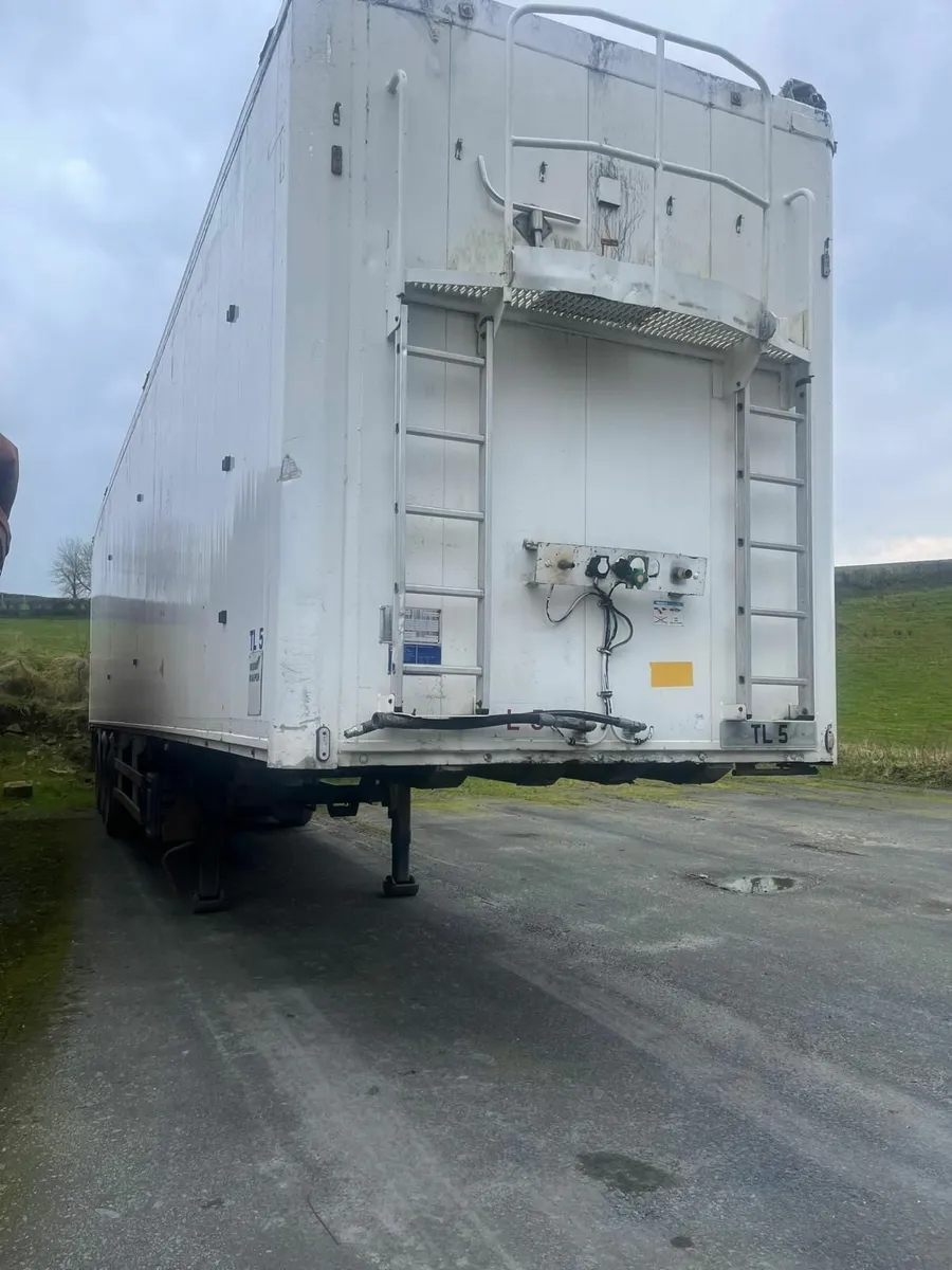 2005 Knapen Walking Floor Trailer  BPW Drum Brakes - Image 2