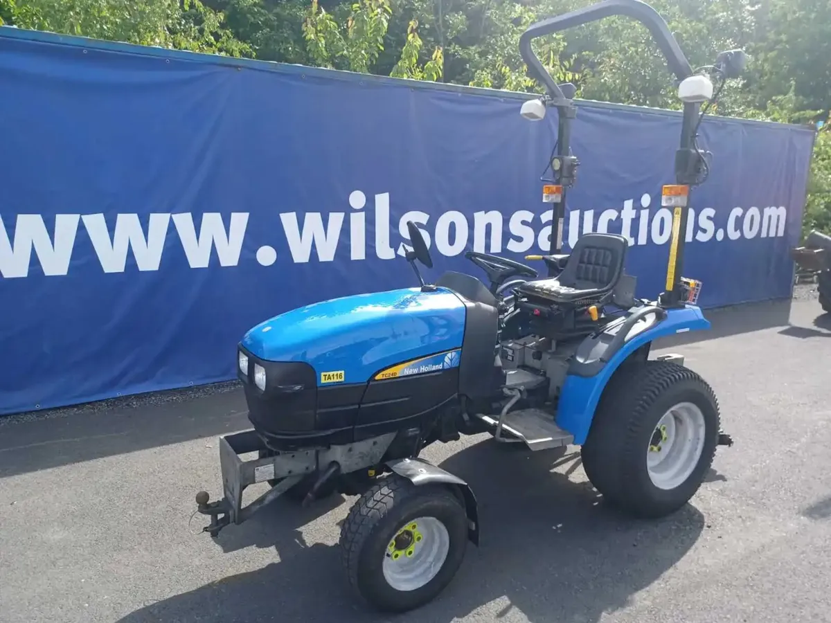 New Holland TC24D Tractors For Auction 25th June - Image 1