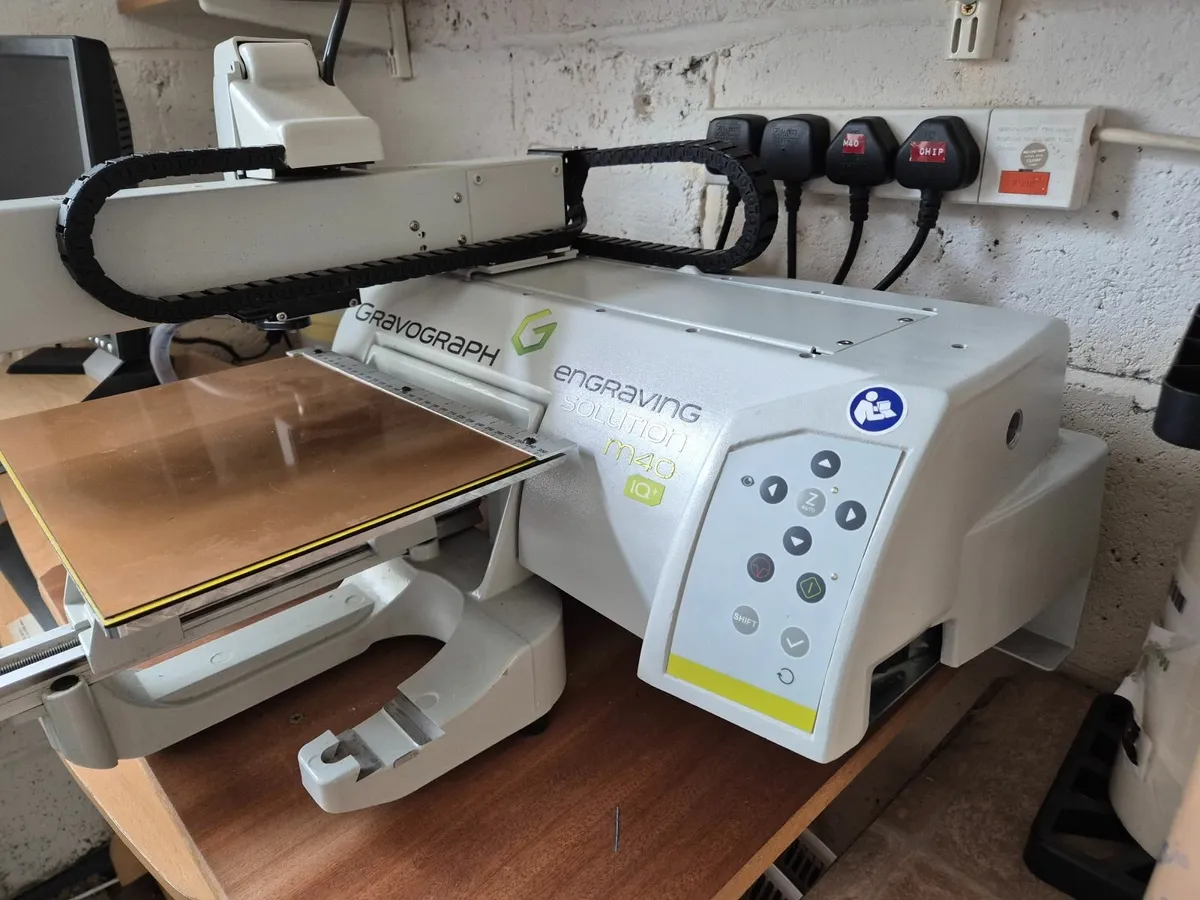 Gravograph M40 Engraving Machine - Image 2