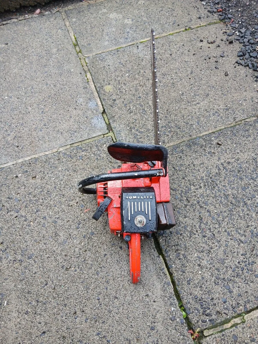 Homelite 22” petrol chainsaw - Image 3