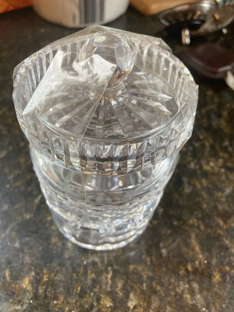 Waterford Crystal hunny jar with lid - Image 3