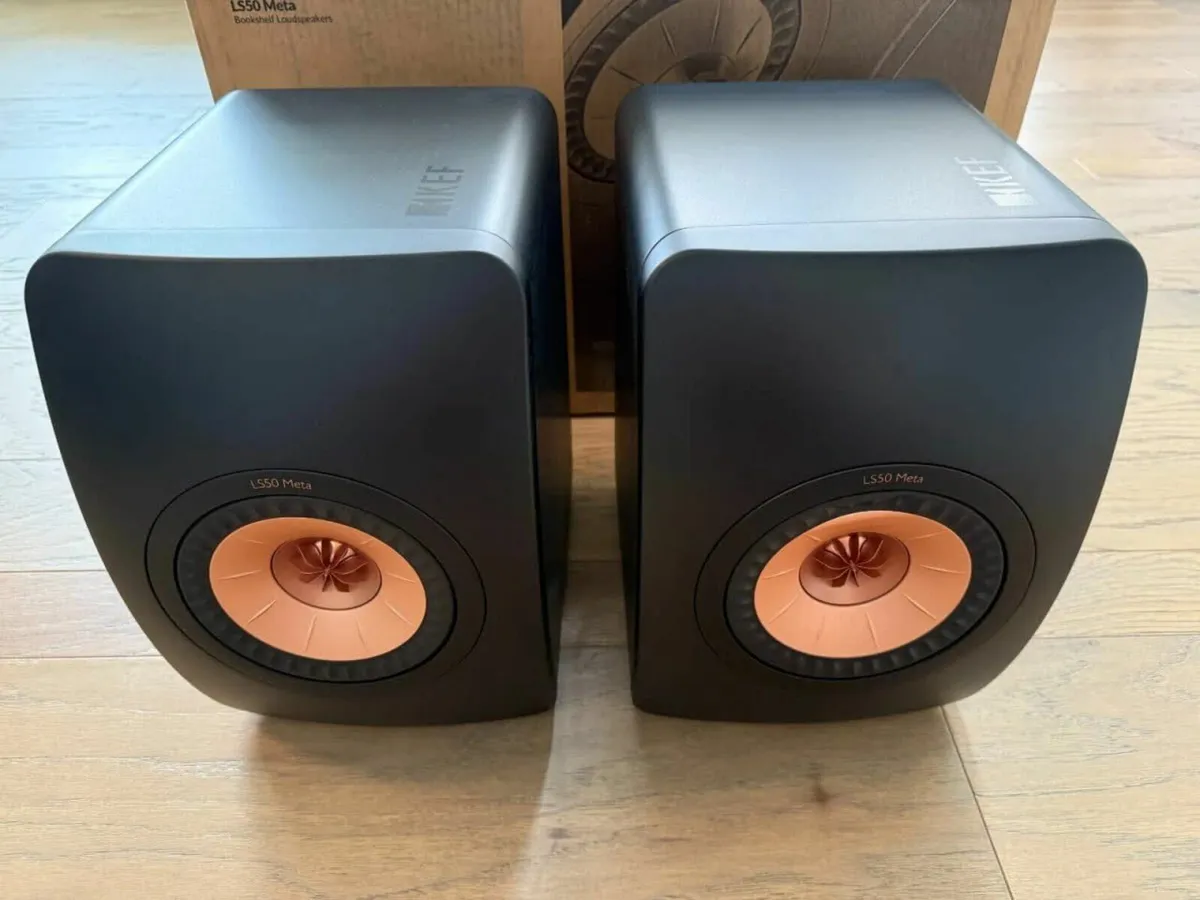 KEF LS50 Meta Passive Bookshelf Speakers - Image 1
