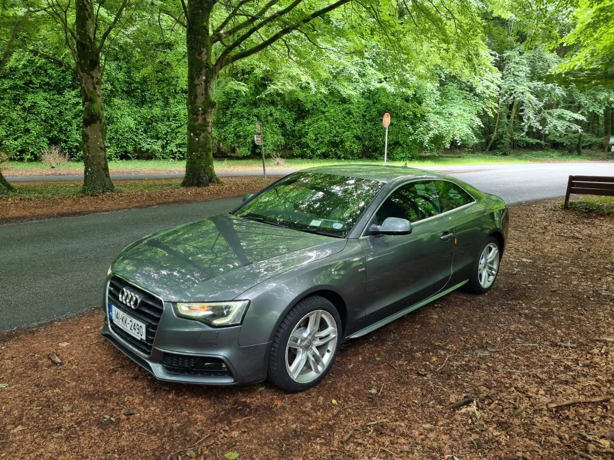 141 AUDI A5 2.0TDI S.LINE COUPE 6 SPEED - Image 1