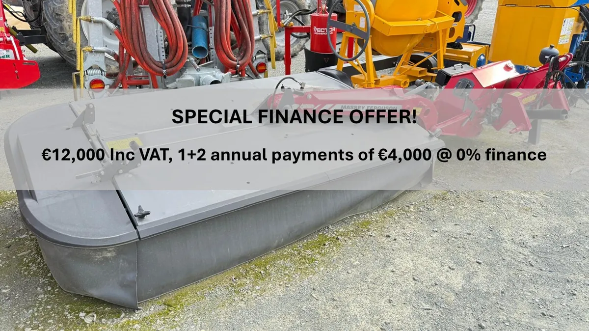 New Massey DM 265 Mower - €12,000 Inc VAT - Image 1