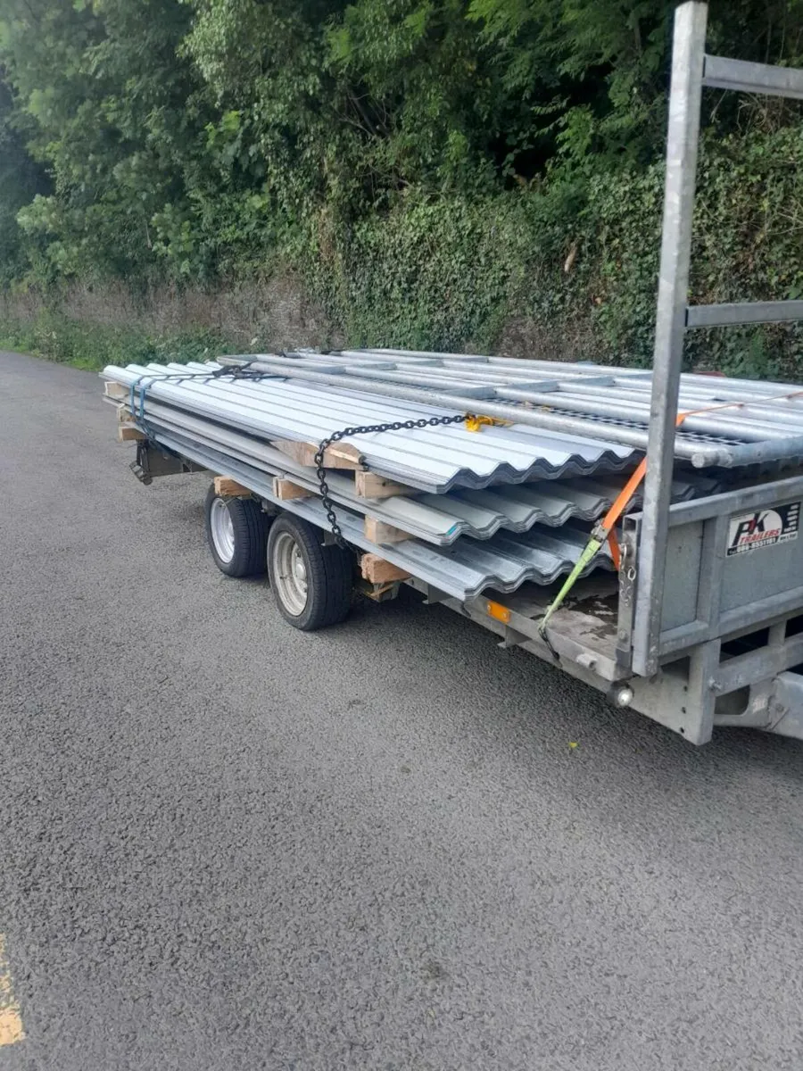 Box profile galvanized sheeting size 10ft 12ft - Image 2