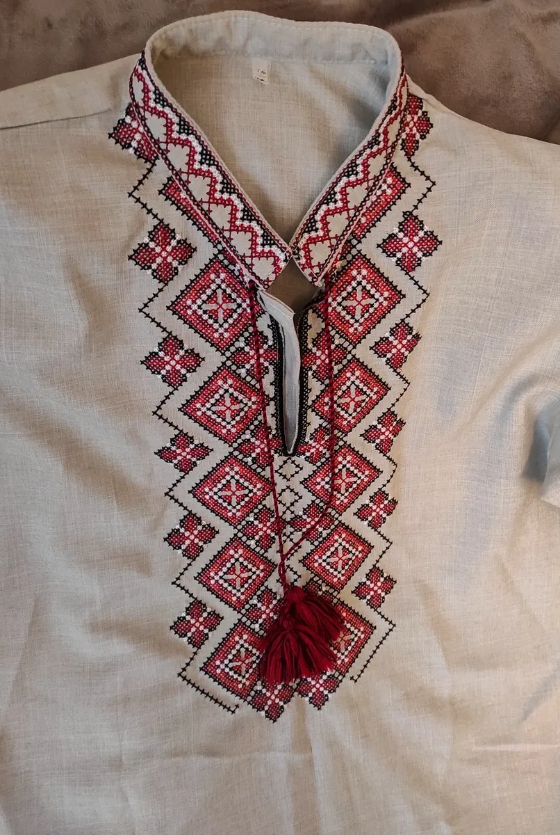 Traditional Ukrainian shirt Vyshyvanka. Teen size - Image 2