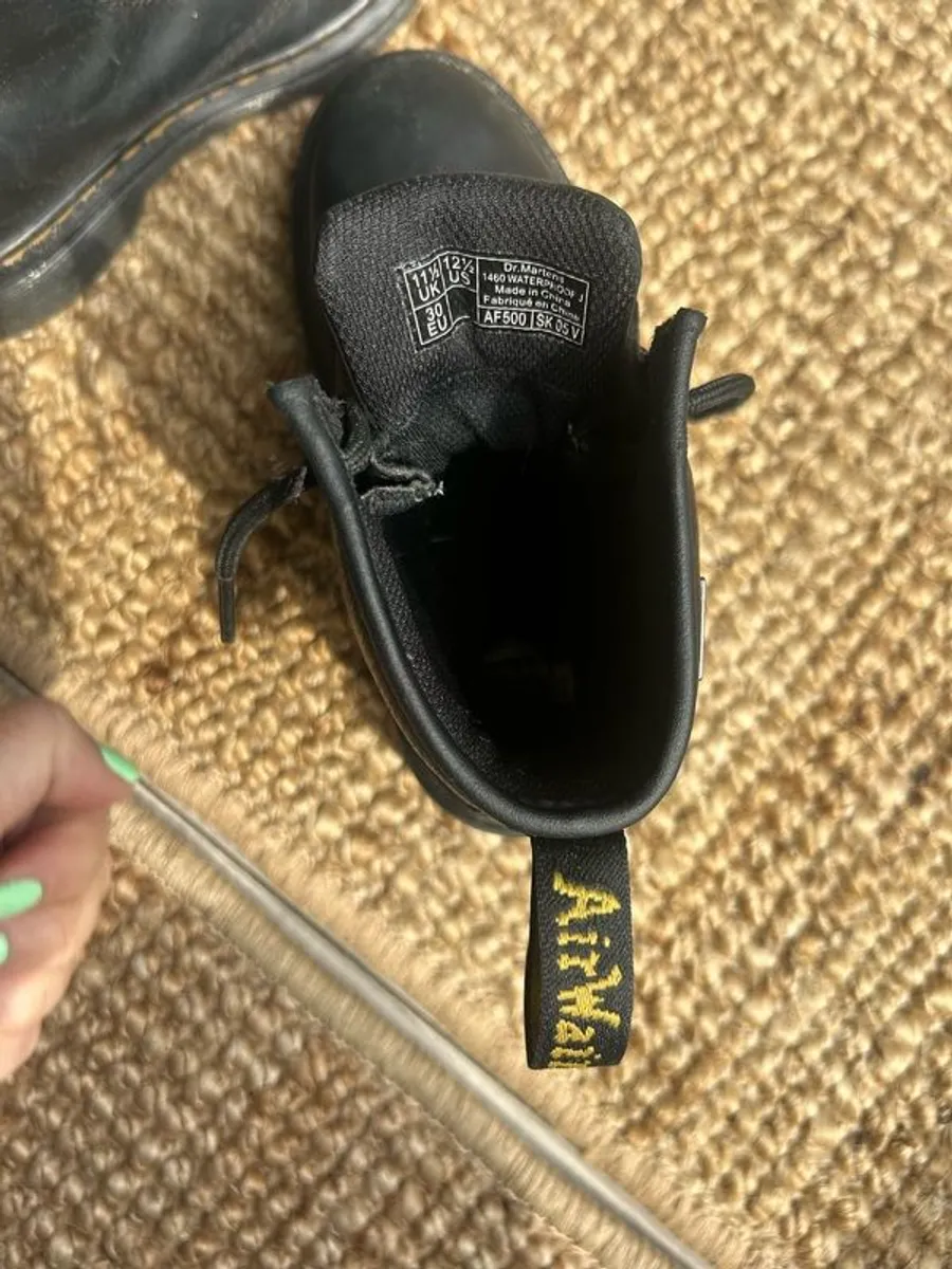 Kids Doc Marten Boots size 30 (11.5) - Image 3