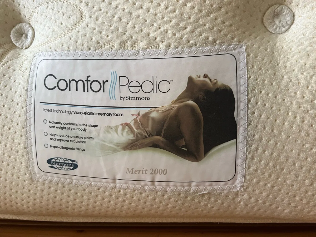 Free double bed with mattress - Image 4