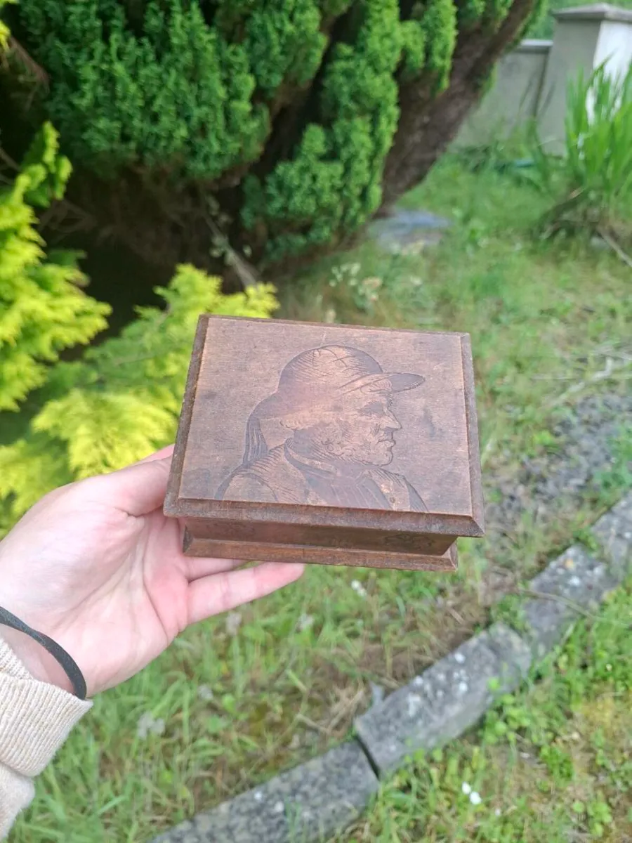 By post only lovely wood box - Image 1