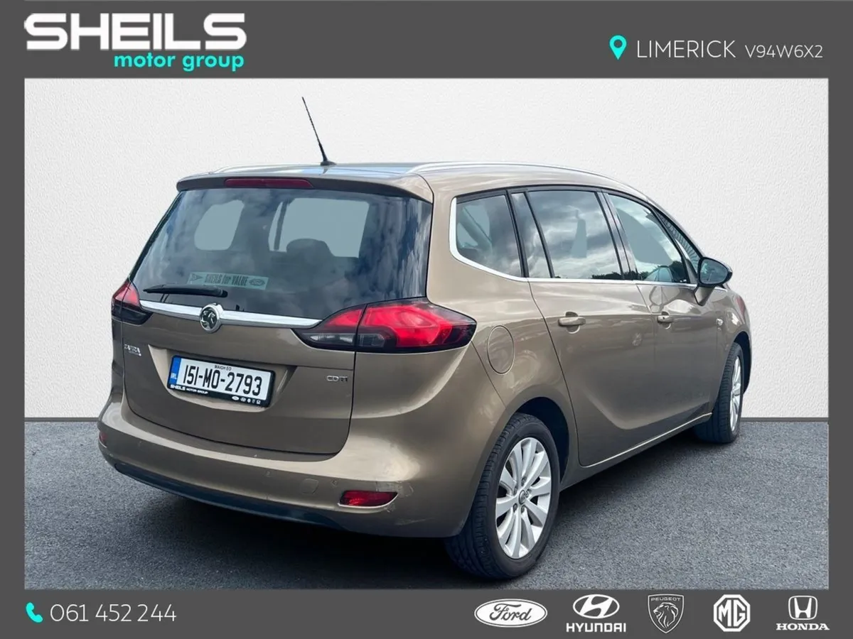Vauxhall Zafira Zafira Tourer 2.0 Cdti SE 128 B - Image 2