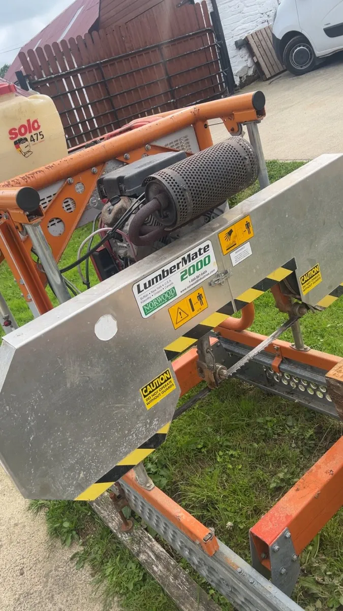 Lumber mate 2000 saw - Image 2
